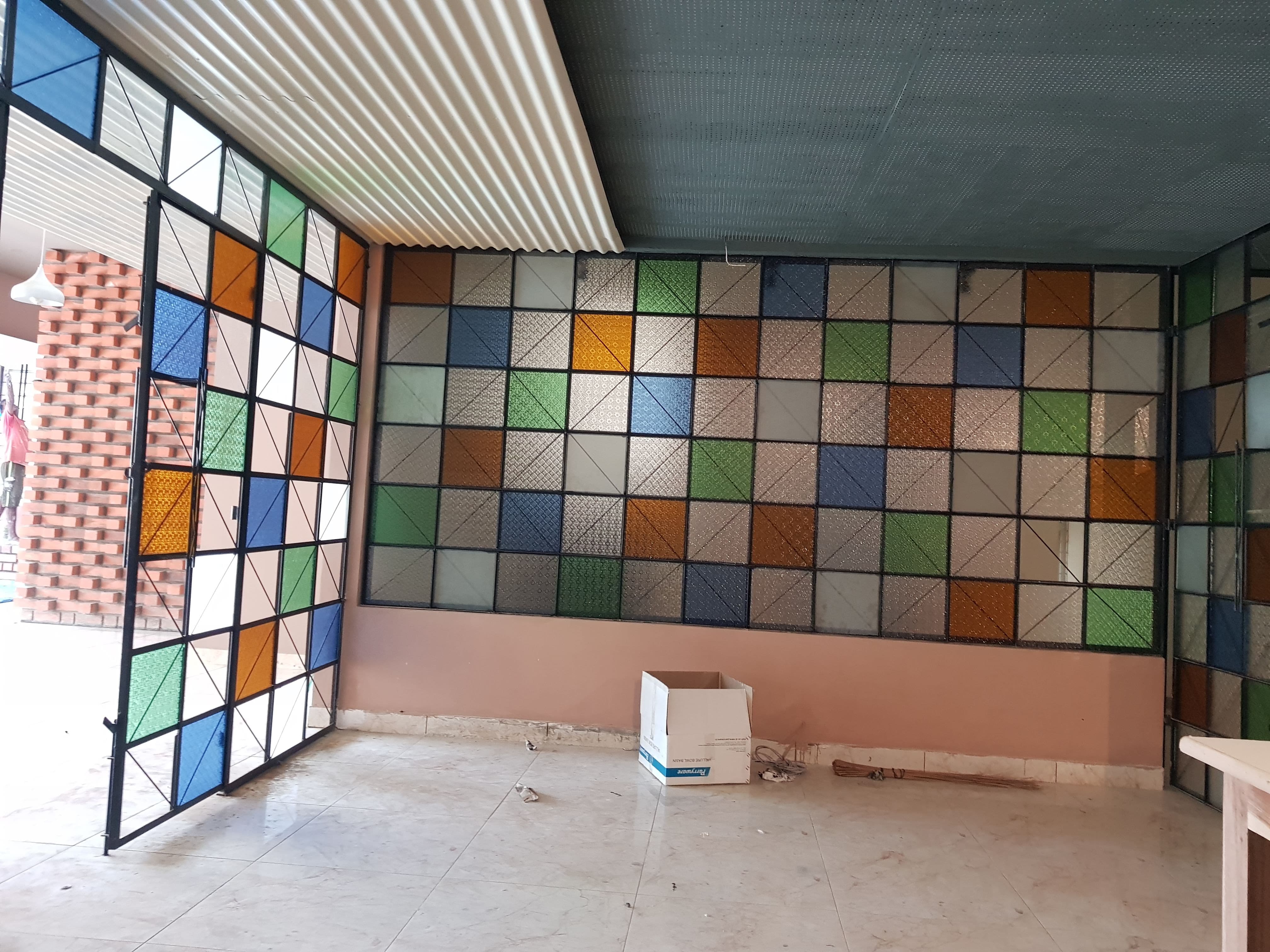 Coloured Glass Design